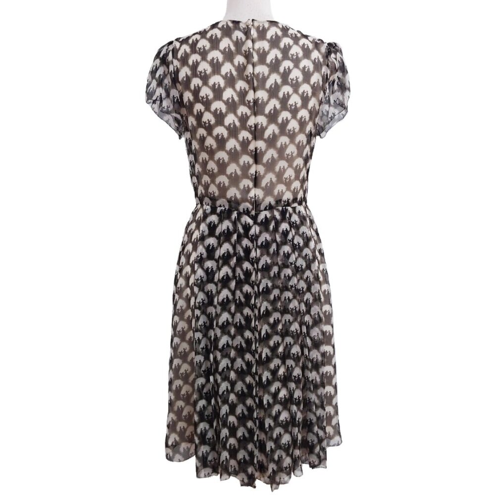Jason Wu 100% Silk Victorian Couple Short-Sleeve Dress - Picture 2 of 9